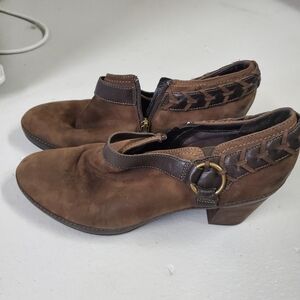 Zipper Slip On Shoes